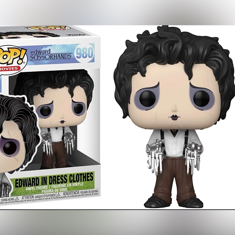 Funko Pop! Edward Scissorhands in dress clothes #980